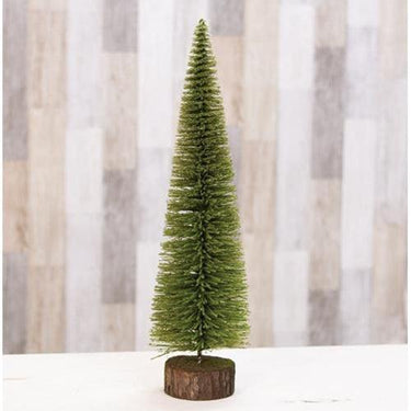 Mossy Bottle Brush Pine Tree 16 - The Fox Decor
